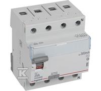 Interrupteur différentiel P304 4P 25A 300MA TYPE AC TX3 411727