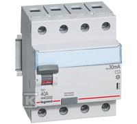 Interrupteur différentiel P304 4P 40A 30MA type AC TX3 411708