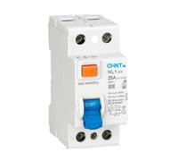 Interrupteur différentiel pur Chint 2P 25A 30mA 10kA type F - 263717