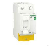 Resi9 - inter différentiel - 2P - 40A - 30mA - Type A - peignable - alim bas - SCHNEIDER ELECTRIC - R9PRA240