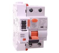 Interrupteur Différentiel WiFi Type F 40A 300mA, Réenclenchement Auto, APP Tuya Smart Life, Sélectif 0,3A, 1P+N, 3 Modules