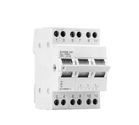 Interrupteur d'isolement manuel à double alimentation GYHO8 3P 40A 63A 100A 125A, disjoncteur modulaire verrouillage, 1 pièce(125A)