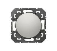 Interrupteur Dooxie 10A - va-et-vient - aluminium LEGRAND