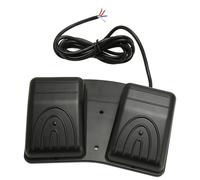 Interrupteur double, à verrouillage automatique, 250 V AC, 16 A, câble de 2 mètres