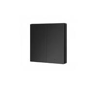 Interrupteur Double Bouton Sans Fil H1 Zigbee Domotique Gris anthracite