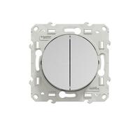 S530214 Interrupteur va-et-vient double 10A Odace
