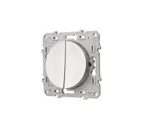 Schneider Electric S530214 Double interrupteur ou Double Va et Vient Odace 230 V Alu