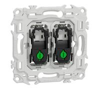 Interrupteur Double Va-et-Vient - Schneider - Odace - 10AX - 250V - Intérieur