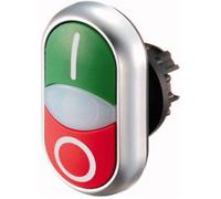 Interrupteur - Eaton - M22-DDL-GR-X1/X0 - Vert/Rouge - IP66 - Double Touche