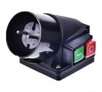 Interrupteur électromagnétique KOA5L 16A 250V IP54 pour prise industrielle | PA66 Boîtier IP54 Protection contre la Basse Tension Contacts Argent pour Scie Circulaire de Table -5°C à 40°C