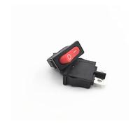 interrupteur électronique Interrupteur à bascule 5 pièces KCD1-110 10x22mm interrupteur à bascule fin noir NO/Off 2 broches interrupteur d'alimentation for petit instrument (Couleur : R) (Color : R)