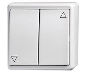 Interrupteur encastrable pour stores blanc kaiser nienhaus 321112 G