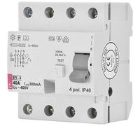 Interrupteur ETI FI EFI-4 4 broches 40A 30mA type A sans délai