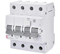Interrupteur ETI FI-LS KZS-4M A, 4 broches, type B, 25 A