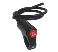 Interrupteur Feu Détresse Vélo Électrique 22mm | Compatibilité universelle, vélos électriques, pour scooters, remplacement direct, installation outil