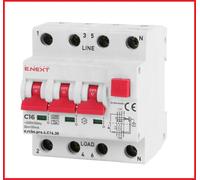Interrupteur FI+LS RCBO 16A Disjoncteur différentiel type A