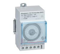 Legrand Interrupteur horaire analogique programmable 412795 – Hebdomadaire, réserve de marche, manuel