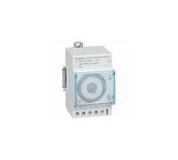 Interrupteur horaire analogique programmable Automatique journalier - 1 Sortie 16A 250V~ - 3 modules LEGRAND