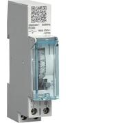 Interrupteur horaire électromécanique compact 1 voie sur 24 heures avec réserve - HAGER EHN011