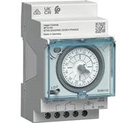 Hager Interrupteur horaire électromécanique EHN110 - 1 voie sur 24 h, 230 V, 16 A, sans réserve