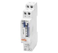 INTERRUPTEUR HORAIRE JOURNALIER ANALOGIQUE COMPACT - AVEC RÉSERVE 150H - 1 CONTACT NO - 1 MODULE