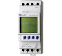 Finder Interrupteur horaire numérique 12.21.8.230 Hebdomadaire 230 V AC 16 A