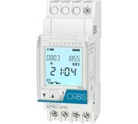 Interrupteur horaire pour rail ORBIS Zeitschalttechnik ASTRO UNO OB178112 230 V/AC 1 inverseur (RT) 16 A 250 V/AC 1 pc(s)