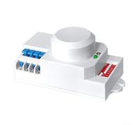 Interrupteur Induction 220V ABS Réglable 360° | Détection 360°, sensibilité élevée, angle mort, pour couverture complète, pour idéal sécurité