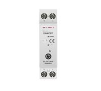 Interrupteur intelligent 63 A 1P+N, compteur d'énergie, mesure kWh, surveillance, disjoncteur, minuterie, relais, protection de tension(25 V)