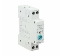 Interrupteur intelligent CC compatible Tuya 63 A Courant 12 V 80 V Plage de tension 1P+N Design Télécommande avec fonctions de synchronisation