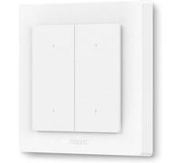 Aqara - Interrupteur intelligent H2 4 boutons 2 canaux - Zigbee, surveillance énergétique - Blanc