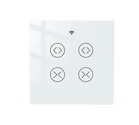 interrupteur intelligent pour rideaux, avec télécommande, volet roulant, minuterie, application WIFI, compatible avec Google Home, Echo, pour maison connectée
