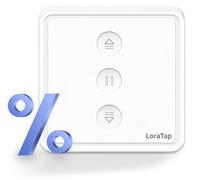 Interrupteur intelligent pour stores : connexion Wi-Fi,vocale, minuterie, modèle à encastrer