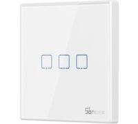 SONOFF 433MHz Télécommande RF sans fil 86 Type Panneau mural Sticky 3 Gang
