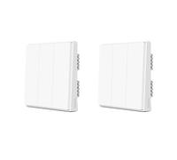 Interrupteur intelligent,sans fil, technologie ZigBee, D1 avec Neutral 3 X2