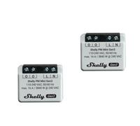 Interrupteur Intelligent Shelly PM Mini Gen3 WiFi Bluetooth Alexa Google