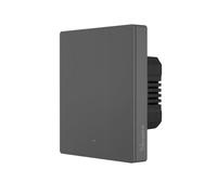 Interrupteur Intelligent SONOFF M5 Matter avec Wi-Fi 2.4GHz Interrupteur Murial 1 Bouton avec Minuterie et Commande Vocale(Type 80)