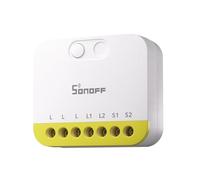 Interrupteur intelligent SONOFF MINI DUO-L Zigbee - Pas de fil neutre, Zigbee 3.0, Double canal, Conception compacte, Fonctionne avec Alexa, Google Home