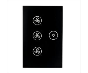 Interrupteur intelligent Tuya Wifi pour ventilateur et plafonnier, B