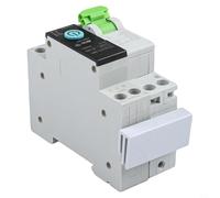 Interrupteur intelligent WiFi 16 A avec compteur d'électricité, pour contrôle à distance de l'application TUYA, calendrier et protection contre les surcharges, commande vocale pour Alexa, interrupteur