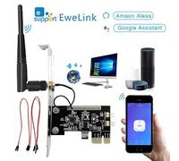 interrupteur intelligent WiFi, contrôleur d'alimentation à distance, Module de carte de commutation ON/OFF et Reset avec antenne