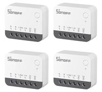 Interrupteur intelligent Zigbee, fonction deà distance, design compact, lot de 4 ZBMINIR2