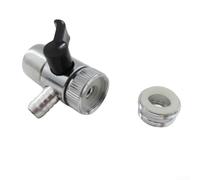 Interrupteur inverseur de robinet à 3 voies - Adaptateur de robinet unipolaire - Filtre à eau - Alliage de zinc pour robinet à filetage M24