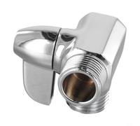 Interrupteur inverseur d'eau 3 voies en laiton chromé pour baignoire douche G1/2"