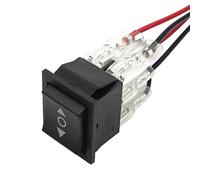Interrupteur Inverseur Polarité 12V 10A 6 Broches 3 Positions Moteur DC | on off switch 12v, interrupteur 3 positions, module pré-câblé avec retour automatique au centre, pour montage encastré