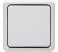 Interrupteur/inverseur standard apparent Kopp 513702008 blanc arctique 1 pc(s)