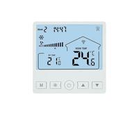 Interrupteur LCD for Climatisation Centrale Domestique, Contrôle De La Température Du Ventilo-convecteur, for Panneau De Commande D'hôtel Et De Maison À Trois Vitesses