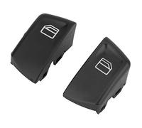 interrupteur leve vitre vito w639 Qiilu enjoliveur pour vito Bouton de commutation de fenêtre, 2 pièces électrique gauche droiteCouvre-capuchon de bouton de commutation