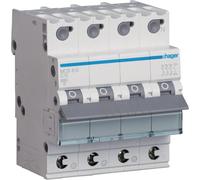 Interrupteur LS Hager, 3P+N, 6 kA, C-10A, QC, 4M, 1 pièce.