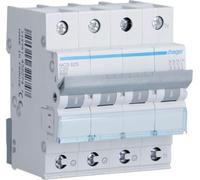 Interrupteur LS Hager, 3P+N, 6 kA, C-25 A, QC, 4 M, 1 pièce.